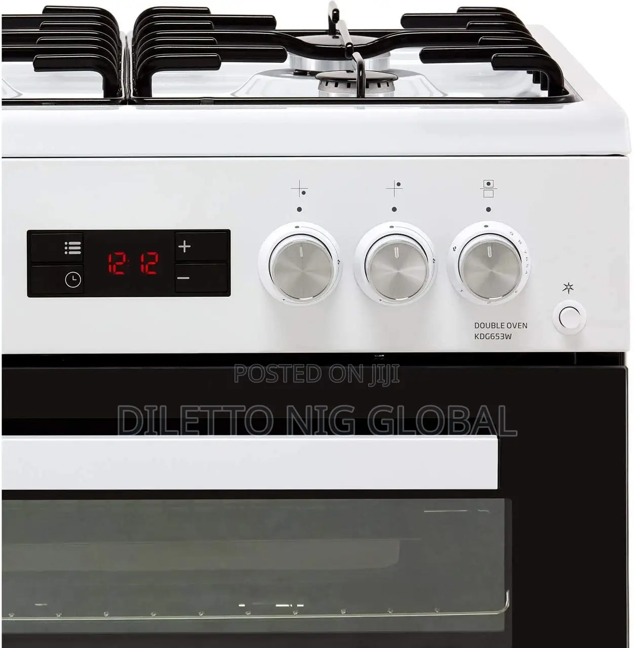 Beko KDG653W 60cm Double Oven Gas Cooker