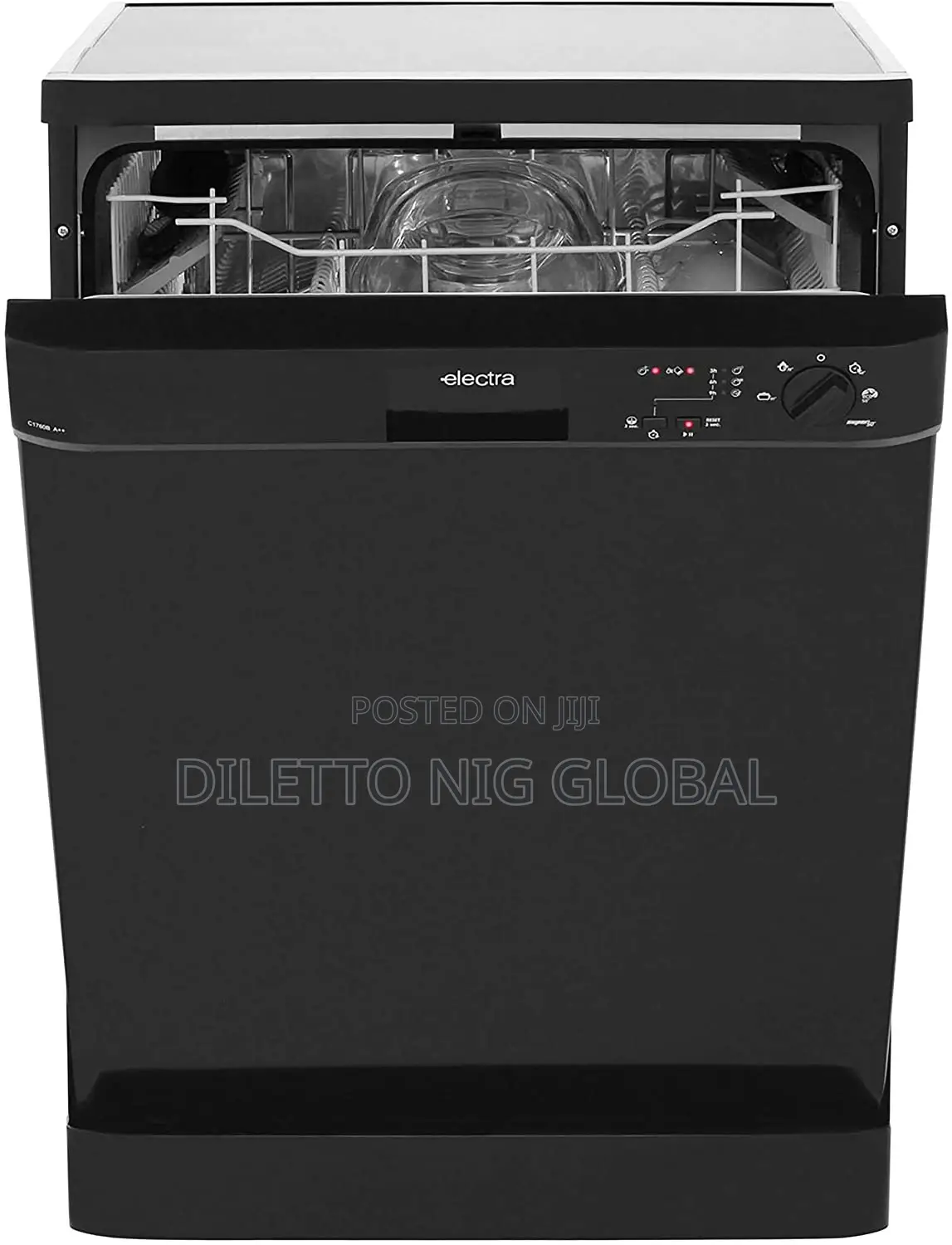 Electra C1760b Standard Dishwasher -Black