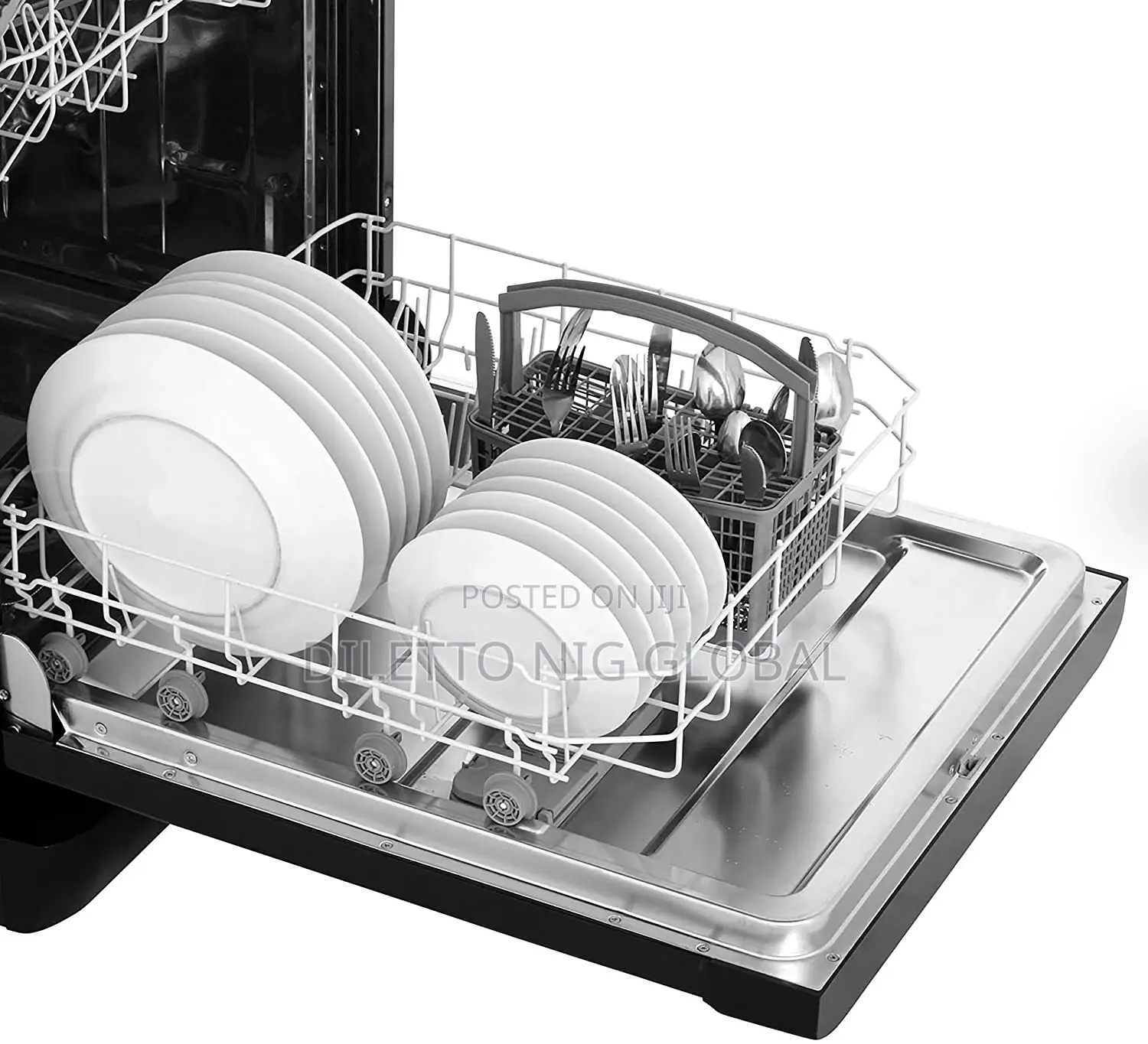 Electra C1760b Standard Dishwasher -Black