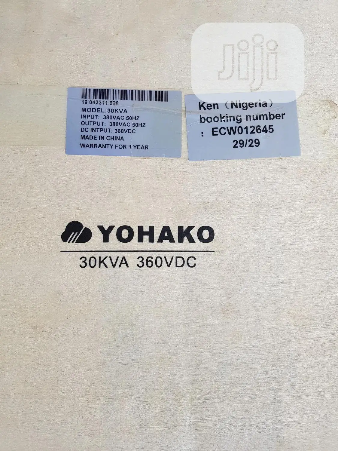 30kva 360v Yohako Inverter