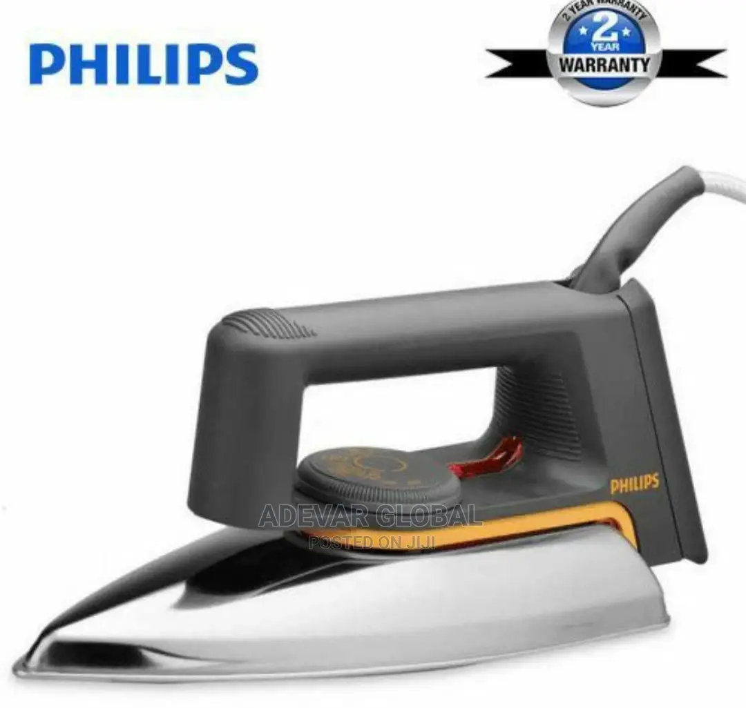 Original Philips Classic Dry Iron - Hd1172 Grey