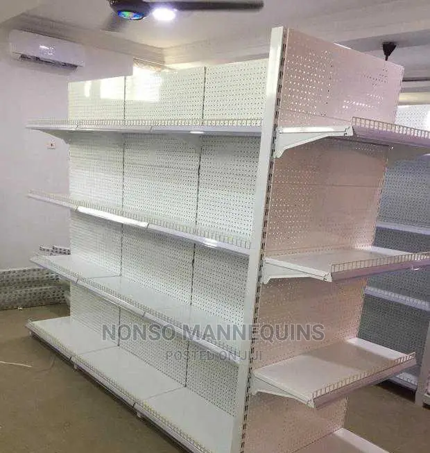 Single Sided Gondola Supermarket Display Shelfs