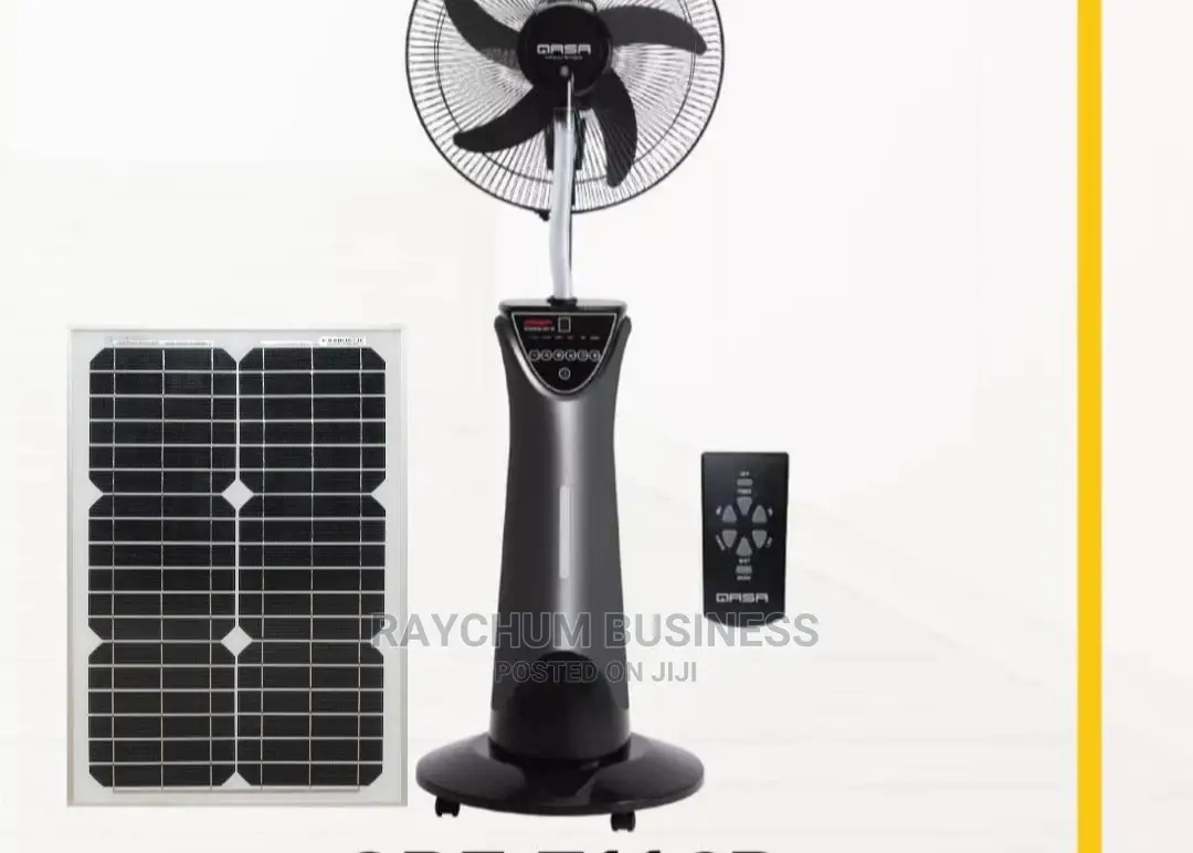 Qasa Rechargeable Water Mix Fan With Panel