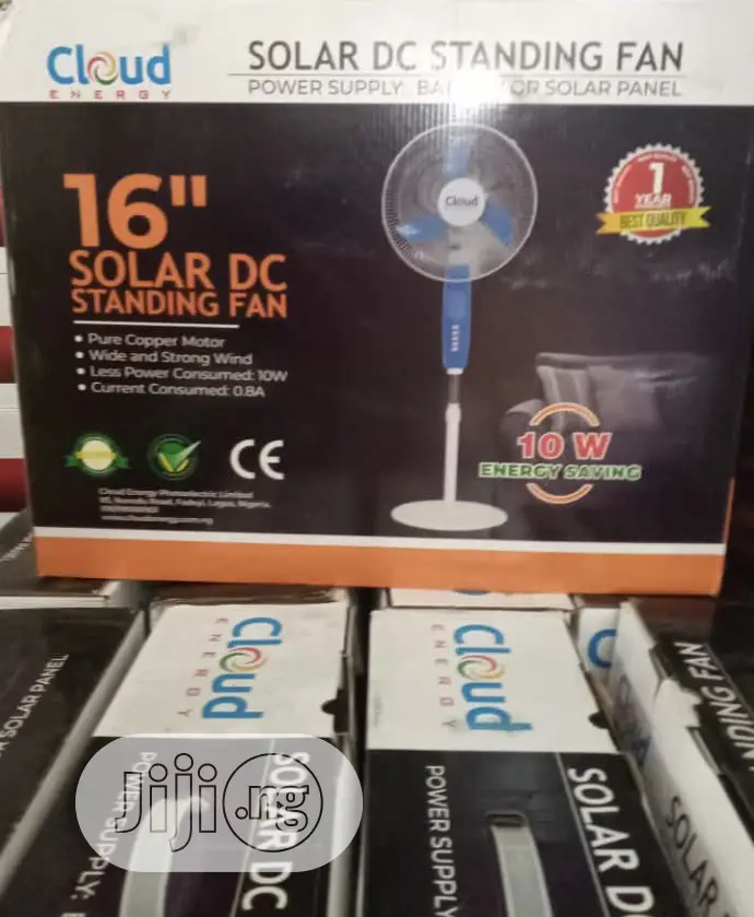 Cloud Energy 16/18inches 10w Solar Dc Fan
