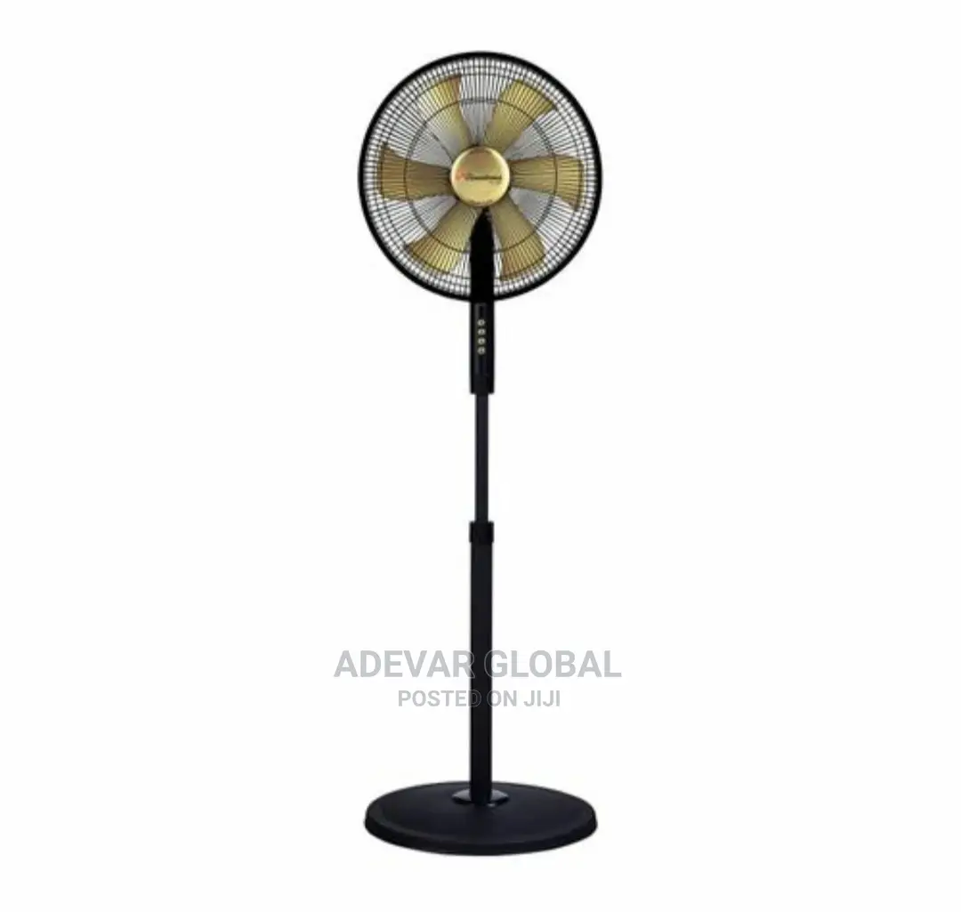 Binatone Elegant Design Stand Fan Ital 1660- Black