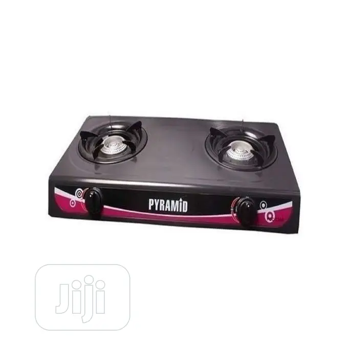 Pyramid Double Burner Automatic Ignition Gas Cooker