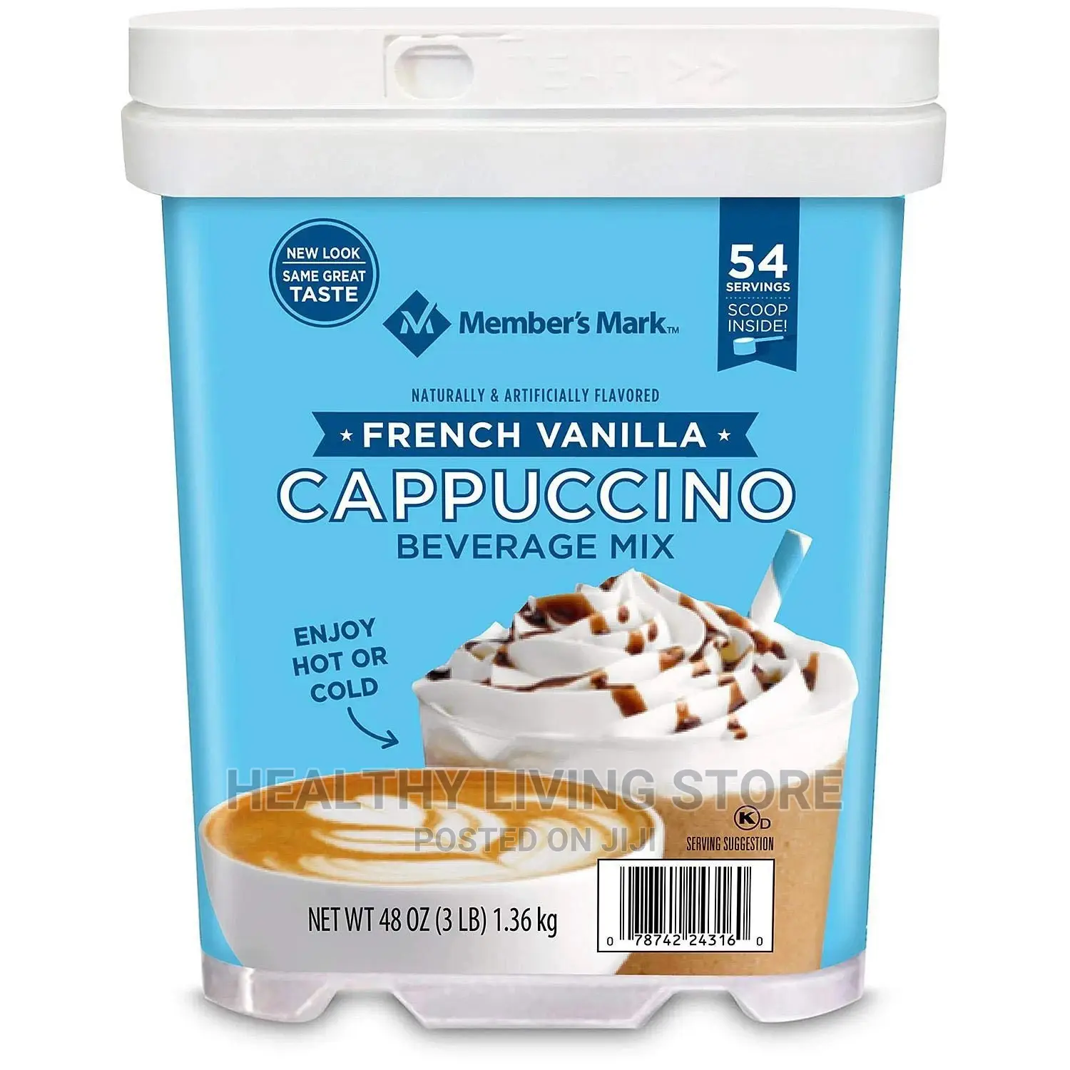Member's Mark Cappuccino Beverage Mix (1.36g)