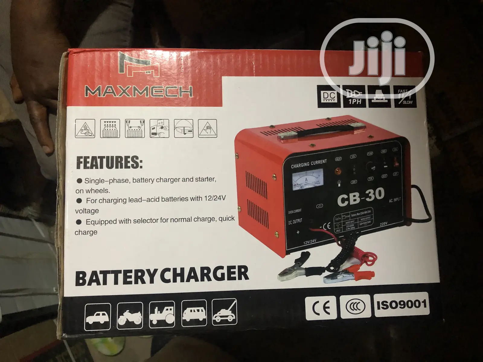 Maxmech Battery Charger Cb 30 Professional