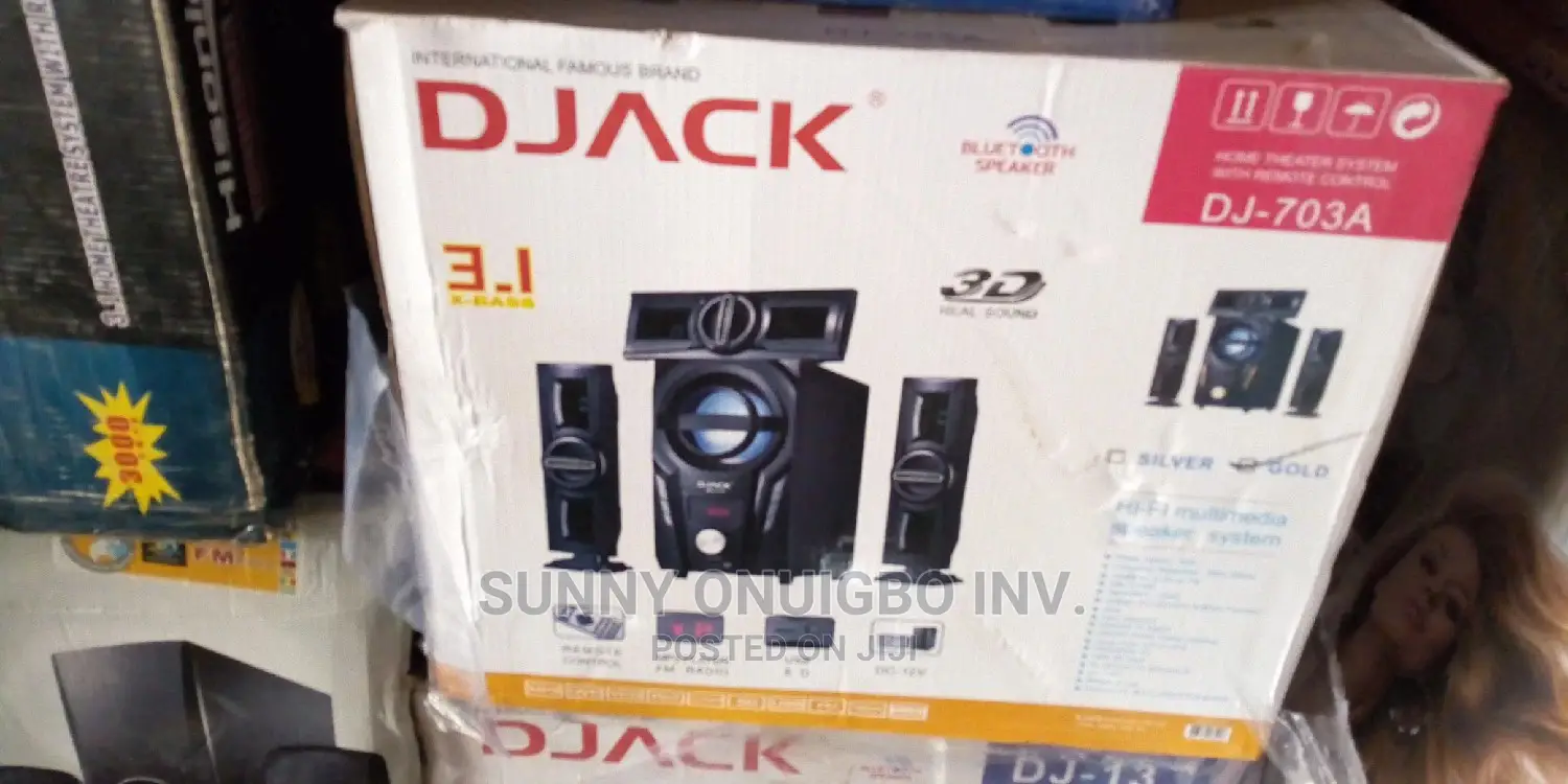D_jack Xbass 3.1 Chanel With Bluetooth.