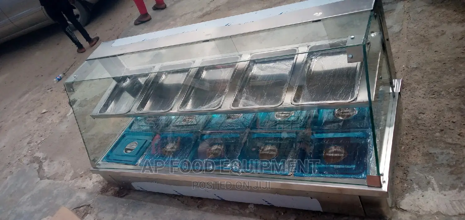 5 Plate Food Display Warmee