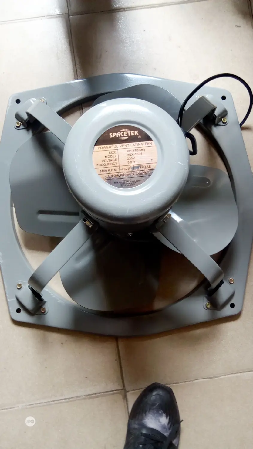 12inline Extractor Fan With High Speed Stainless Body