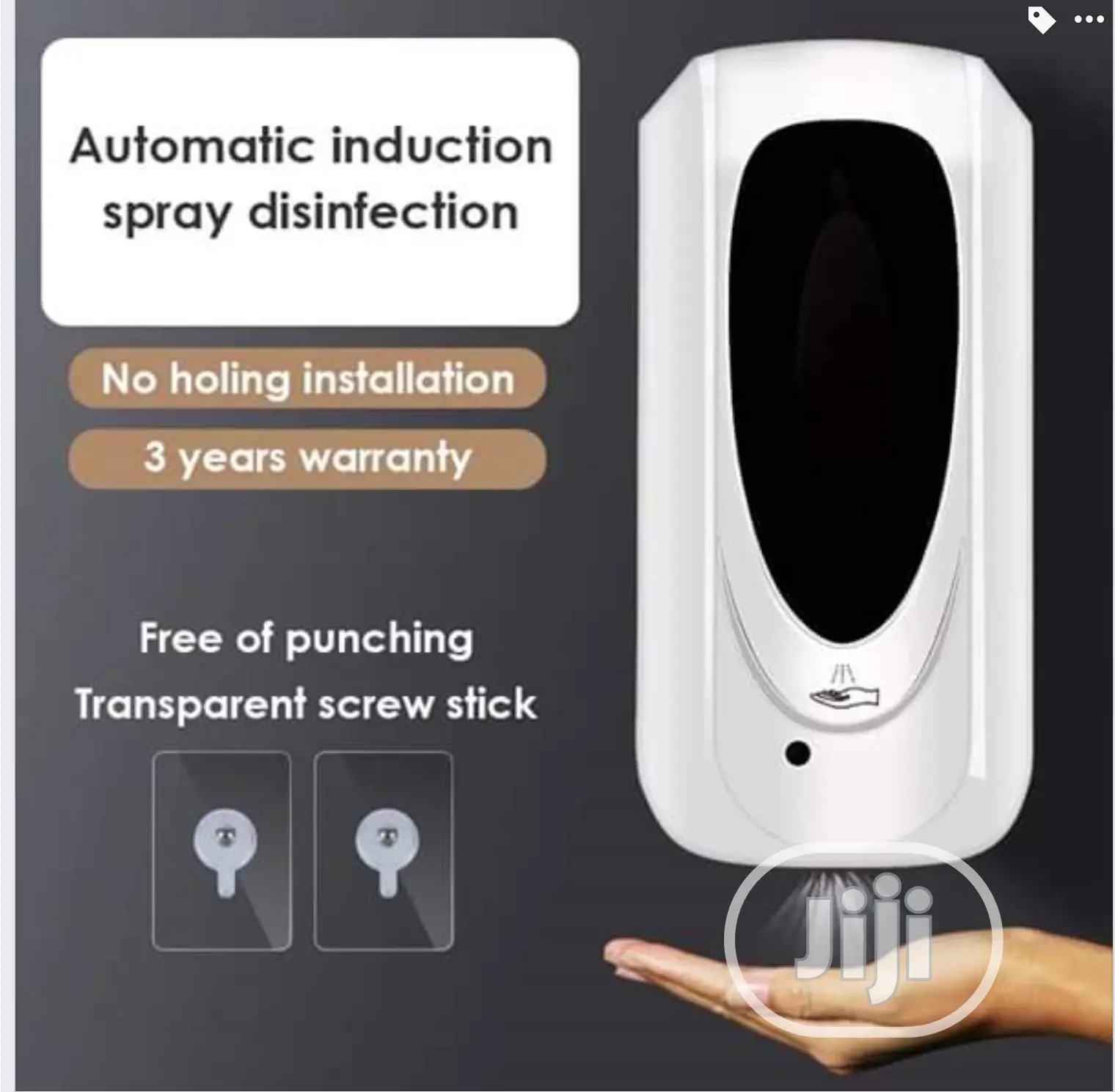 1000ml Electric Battery Automatic Soap/Sanitizer Dispenser