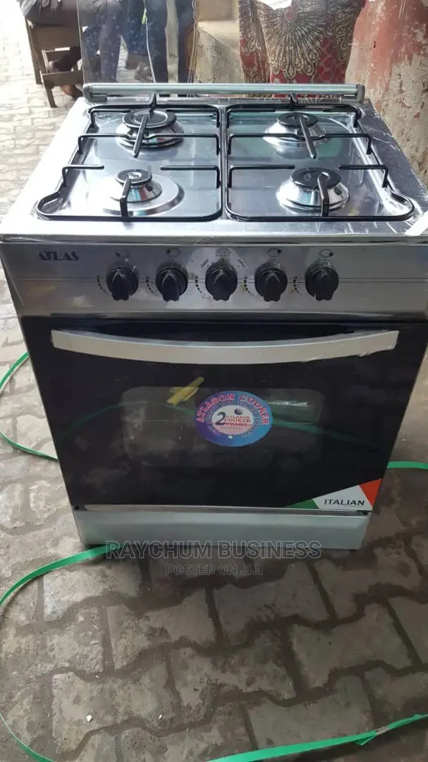 Atlas 4, Gas Burner 60by60 With Oven and Gril