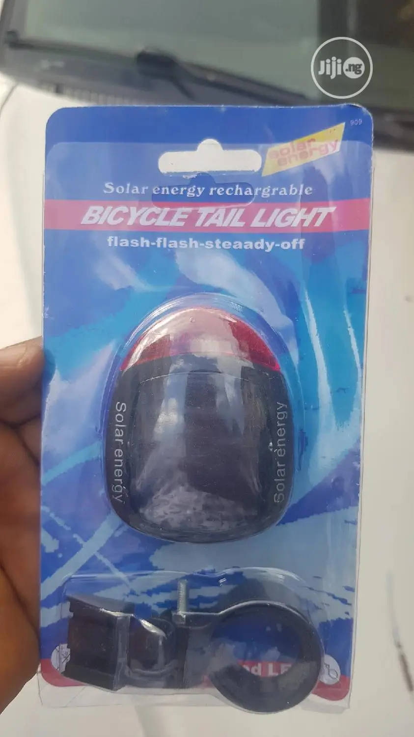 Bicycle Tail Light (Solar Energy Rechargeable)