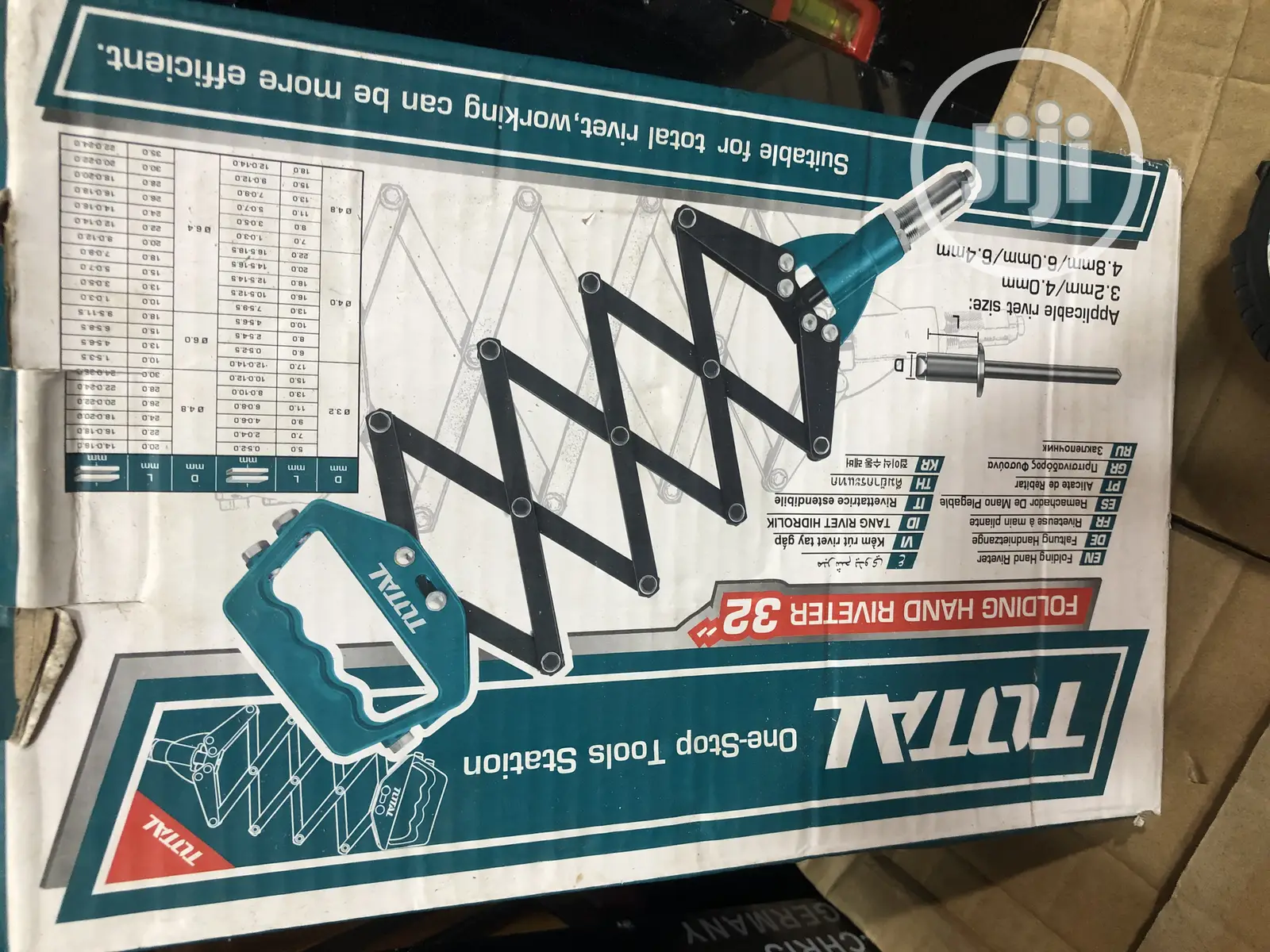 Total Folding Hand Rivert Machine Professional