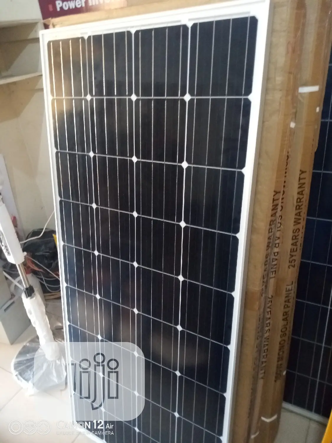 1kva Inverter With 200ah Battery and 3 150w Solar Panels
