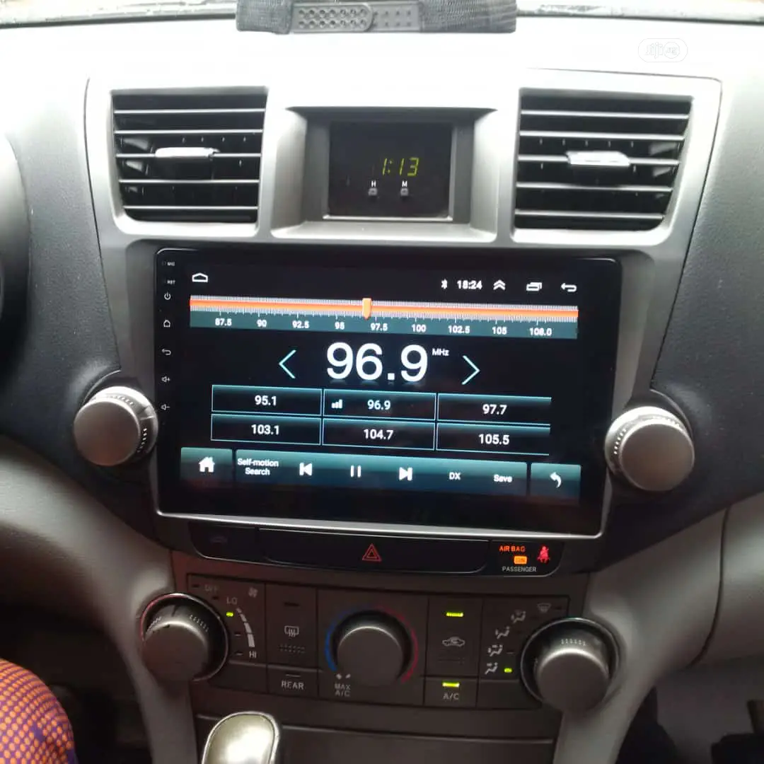 Toyota Highlander 08 to 012 Android Player