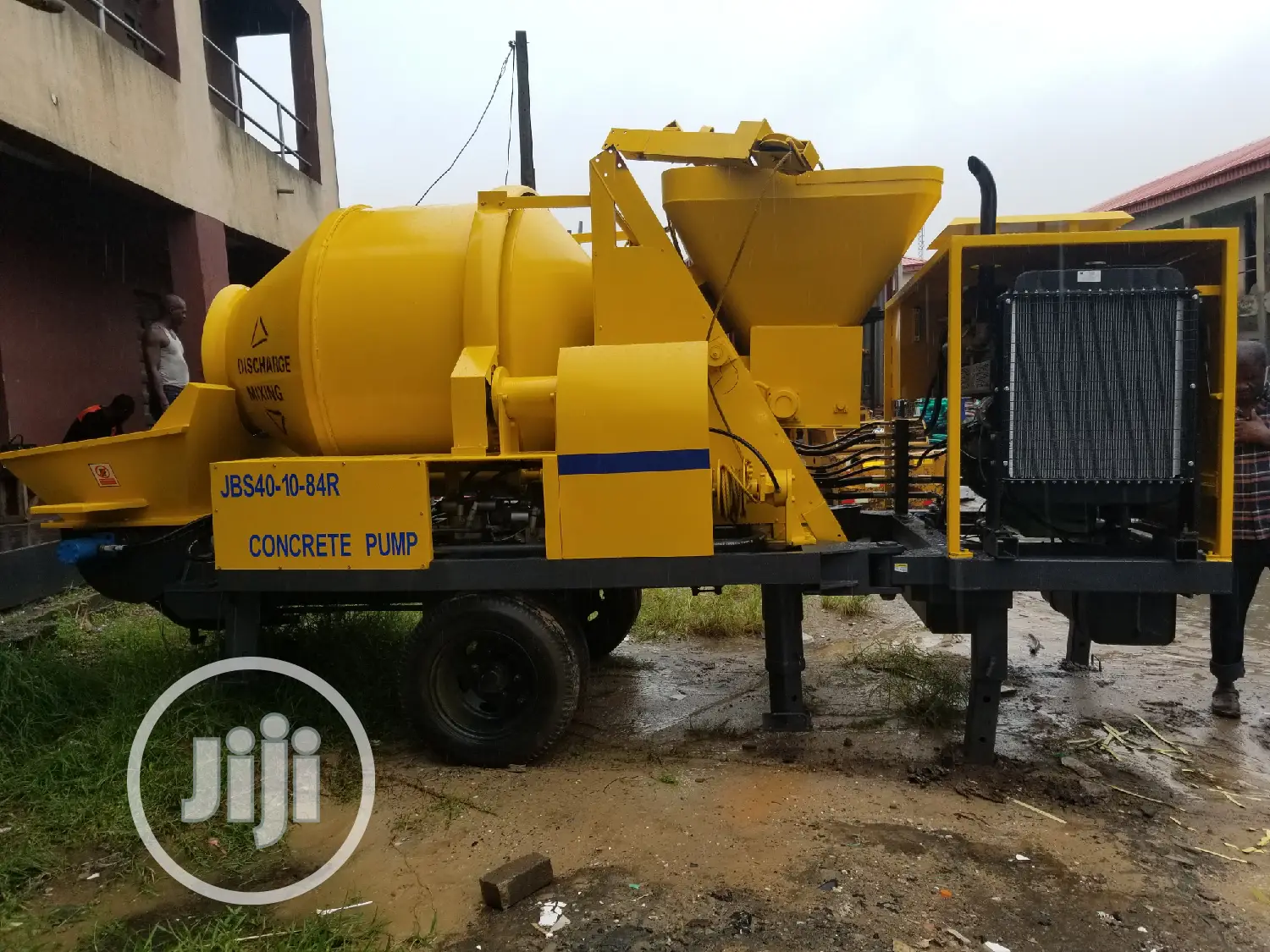 Diesel Concrete Mixer With Pump