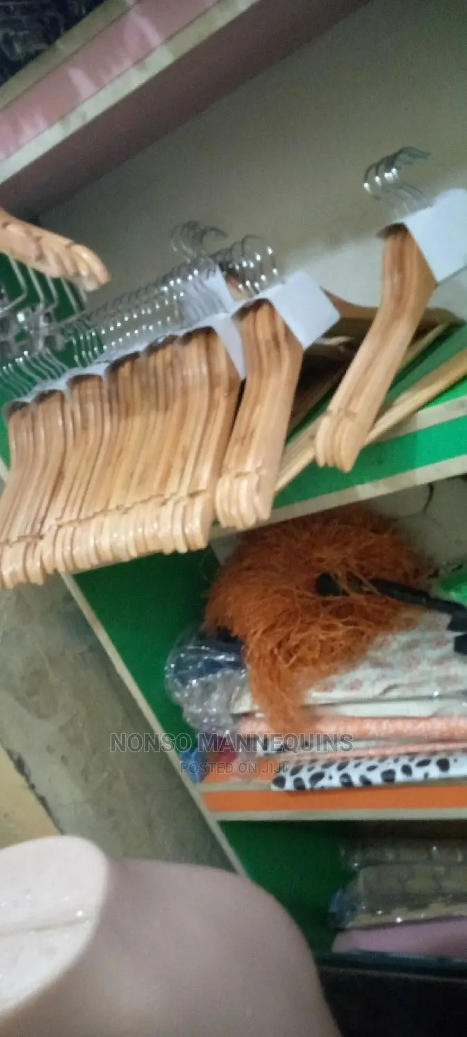 Wooden Hangers 4 Clothes