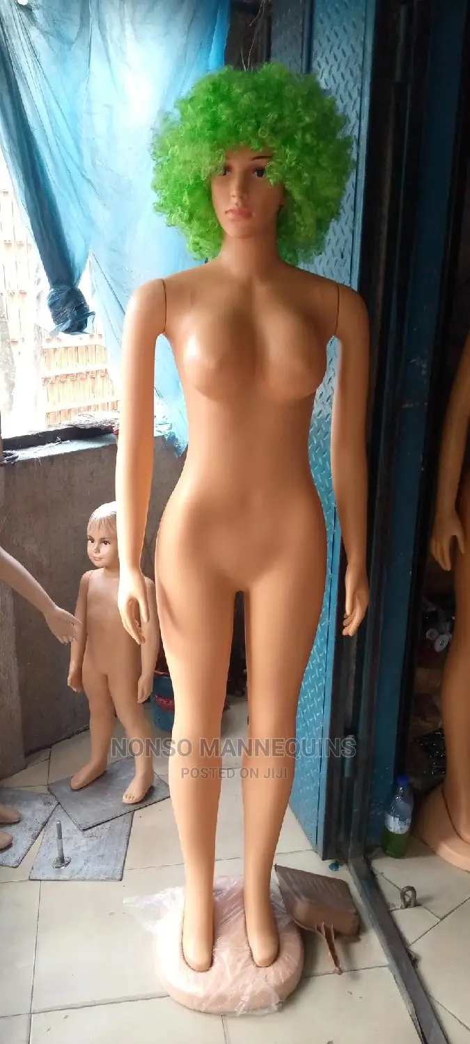 Rubber Female Full Body With Detachable Head Mannequins
