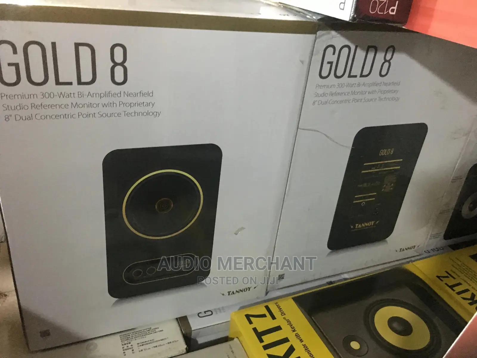 Tannoy Gold 8 Studio Monitor Speakers