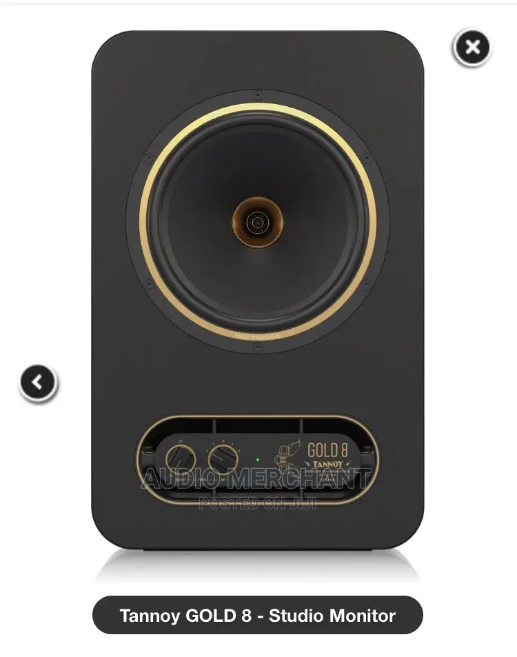 Tannoy Gold 8 Studio Monitor Speakers
