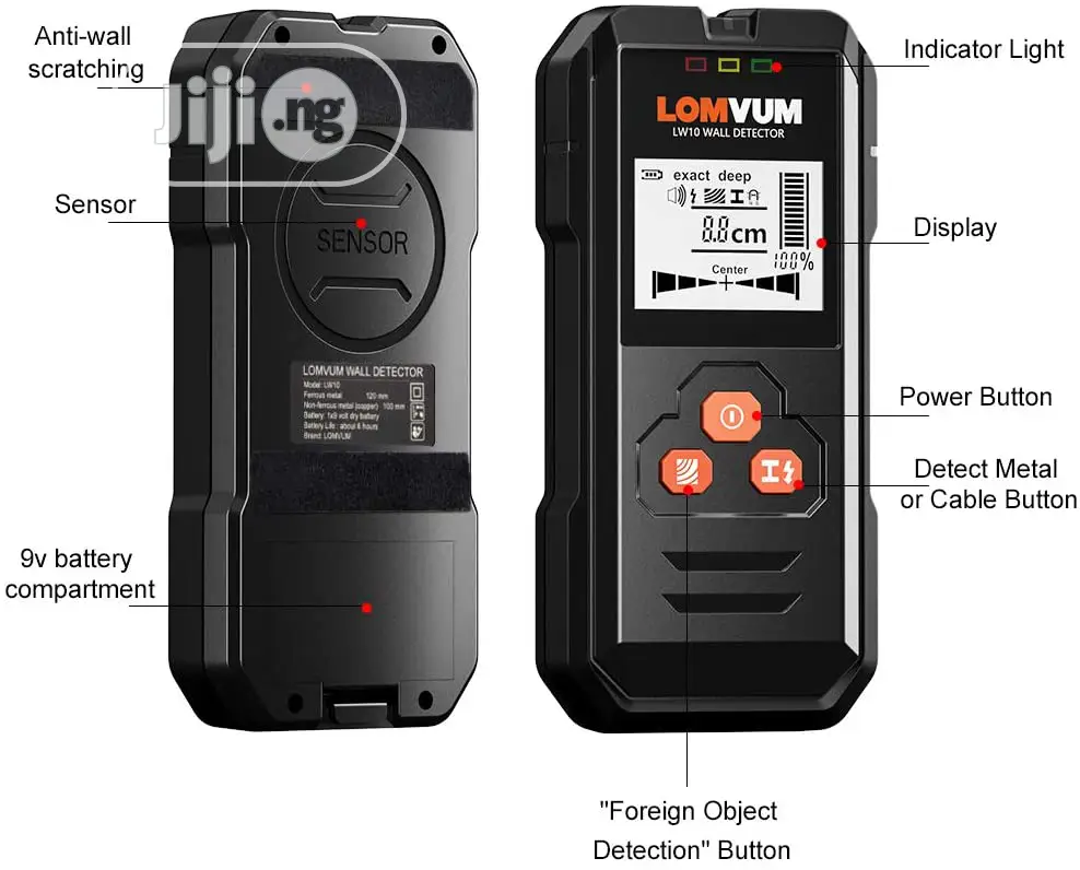Lomvum Wall Detector/Detector Stud Finder