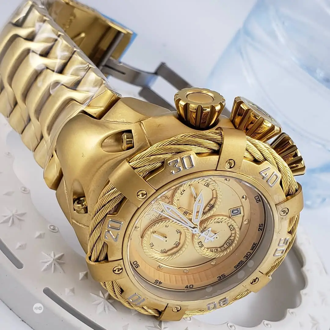 Original Invicta Gold Watch for Men