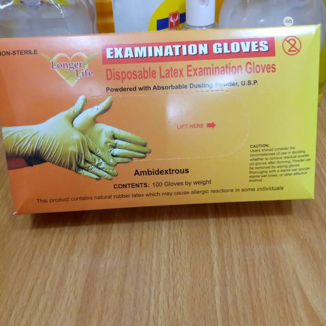 Disposable Latex Hand Gloves