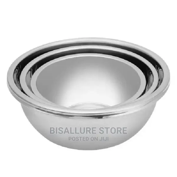 Stainless Steel Mixing Bowl - 3 Pieces Set