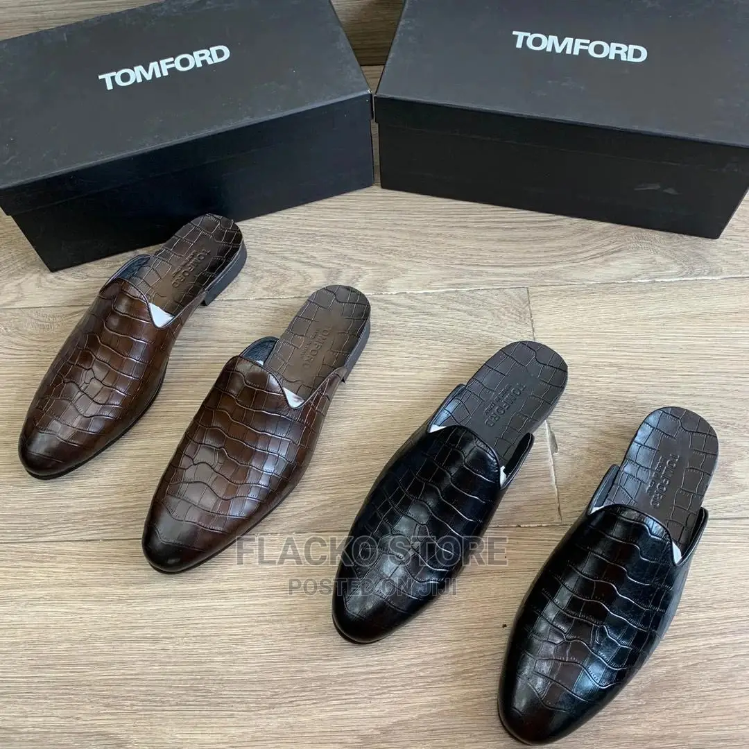 Original Tomford Leather Half Shoes