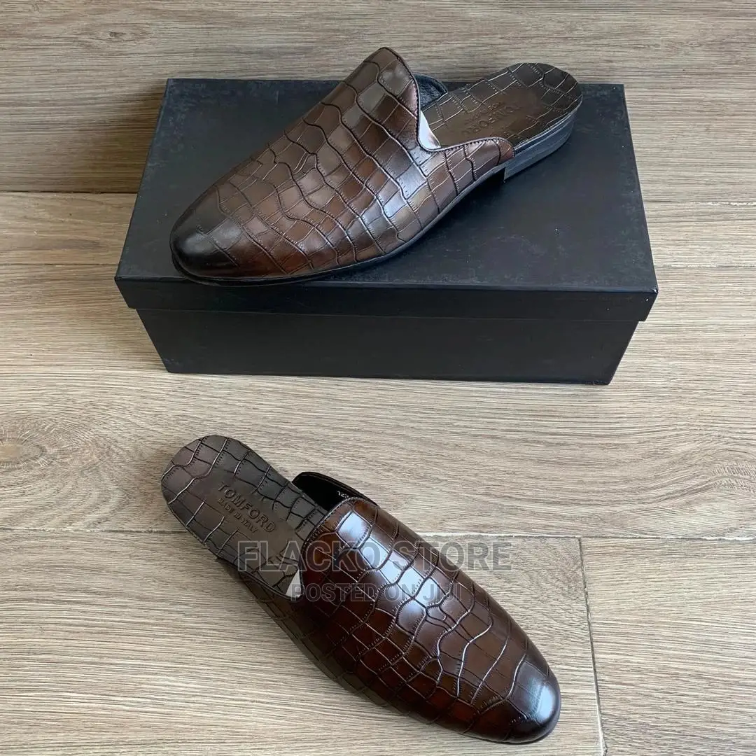 Original Tomford Leather Half Shoes