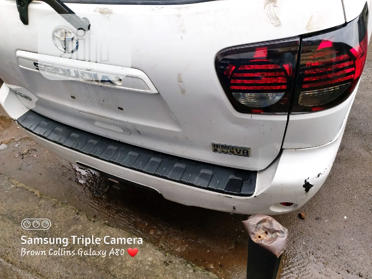 Conversion of Toyota Sequoia to Tundra Face