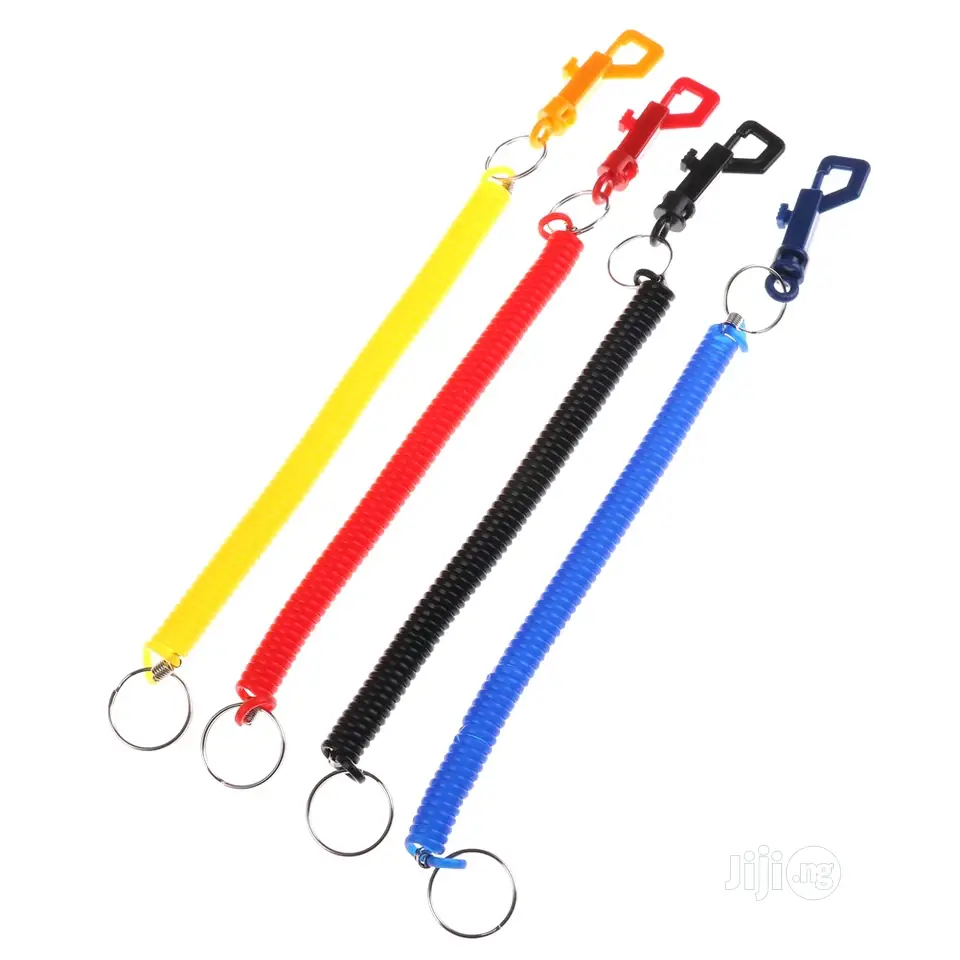 Anti-Lost Chain Spring Plastic Elastic Rope Mobile Phone