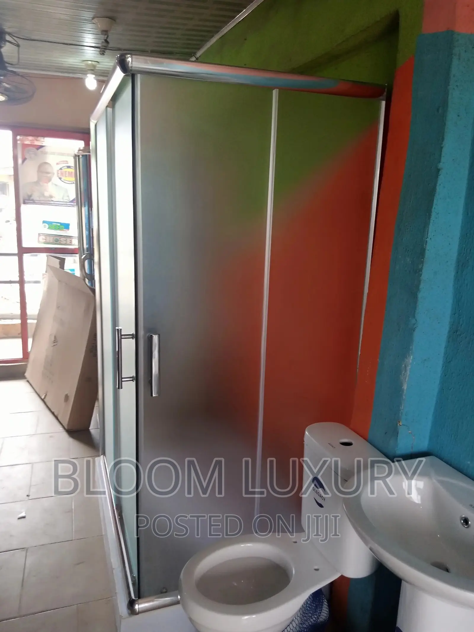 Shower Cubicle Enclosure. Size - 120×90cm
