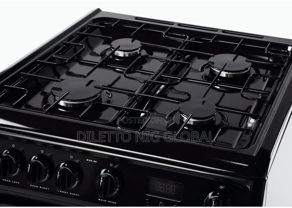 Hotpoint Hag60k Cooker Freestanding Gas Double Oven