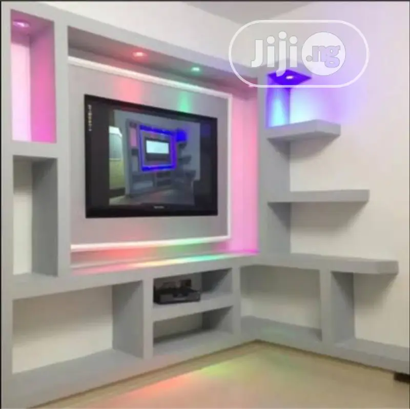 False TV Wall Console