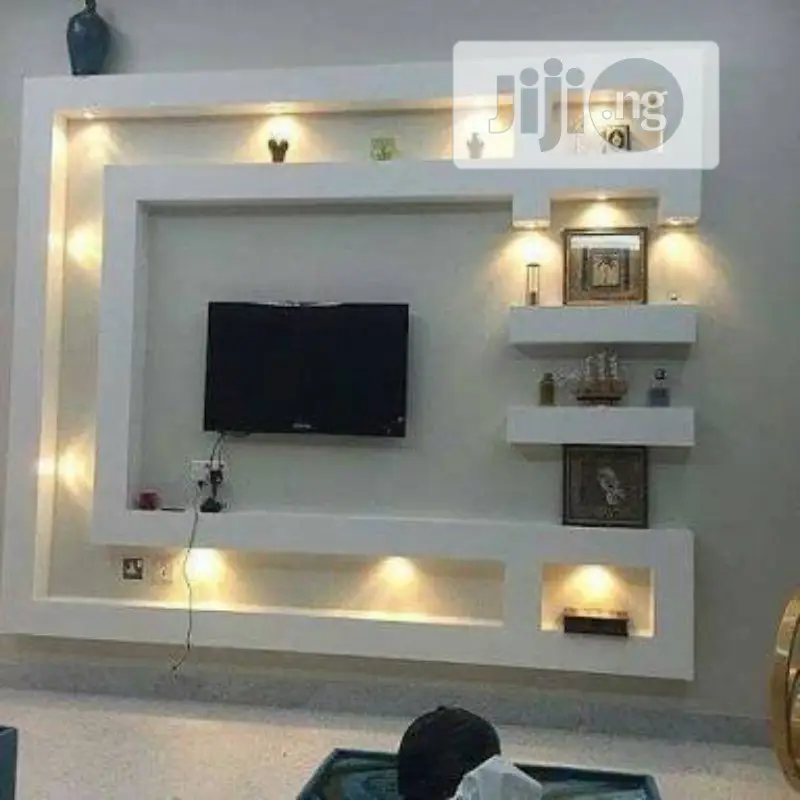 False TV Wall Console