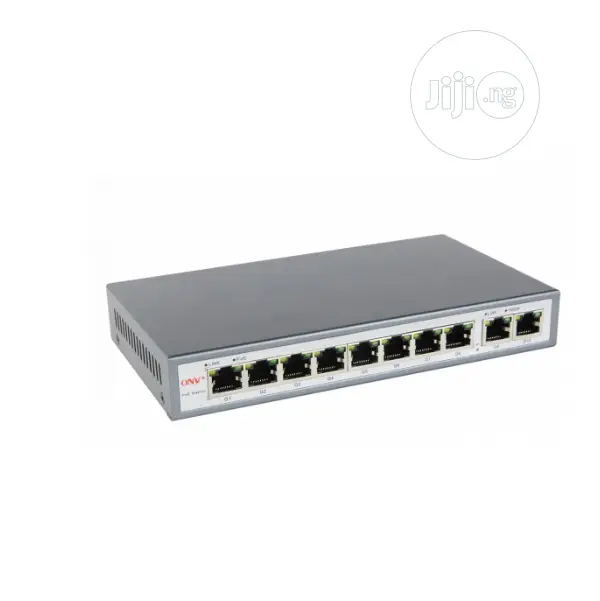 Onv-Poe33108p 8port Gigabit Poe Switch