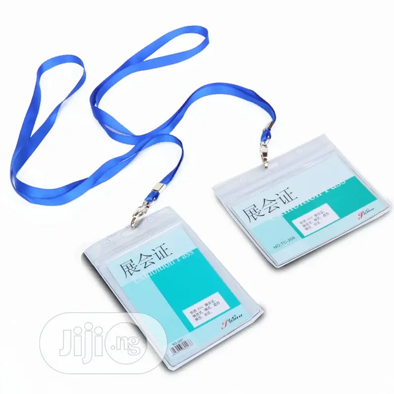50pcs Soft Plastic Waterproof Working ID Card Holder