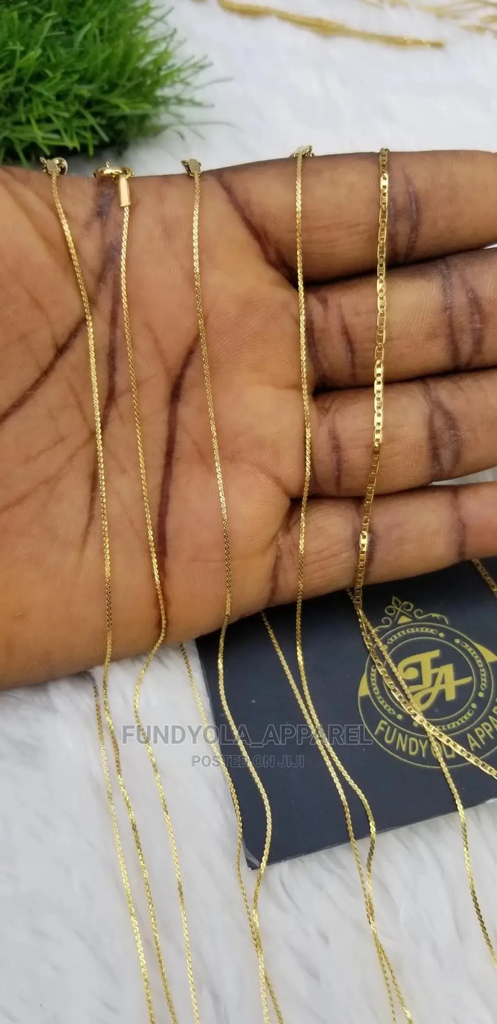 Pure Stainless Steel Chain Necklace