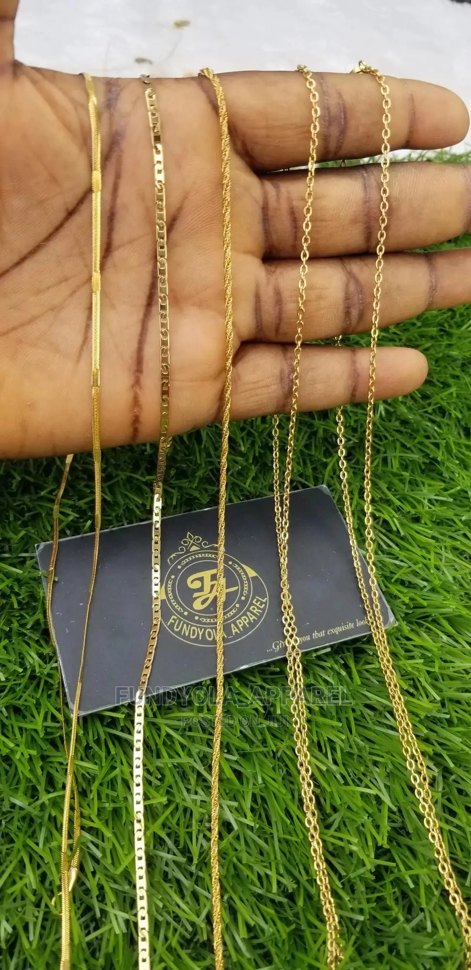 Pure Stainless Steel Chain Necklace