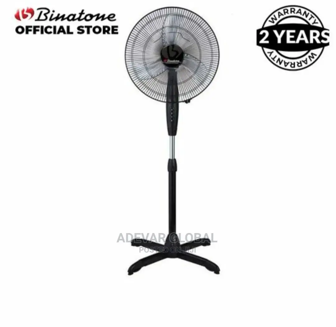 Binatone 16 Inches Standing Fan a-1691 - Black