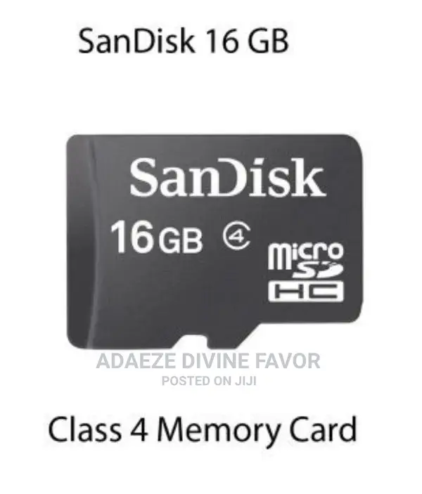 16GB Sandisk Memory Card