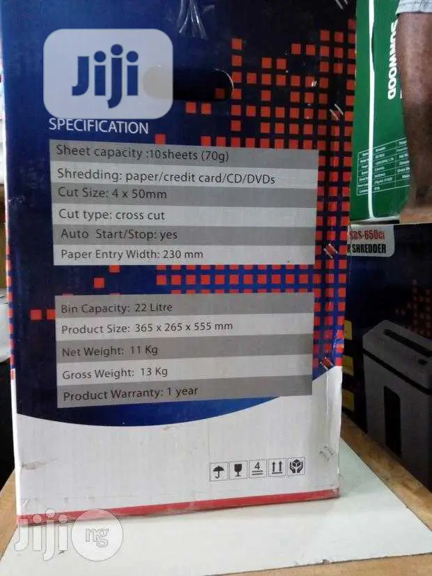 SANYO Sbs650ci Paper Shredder