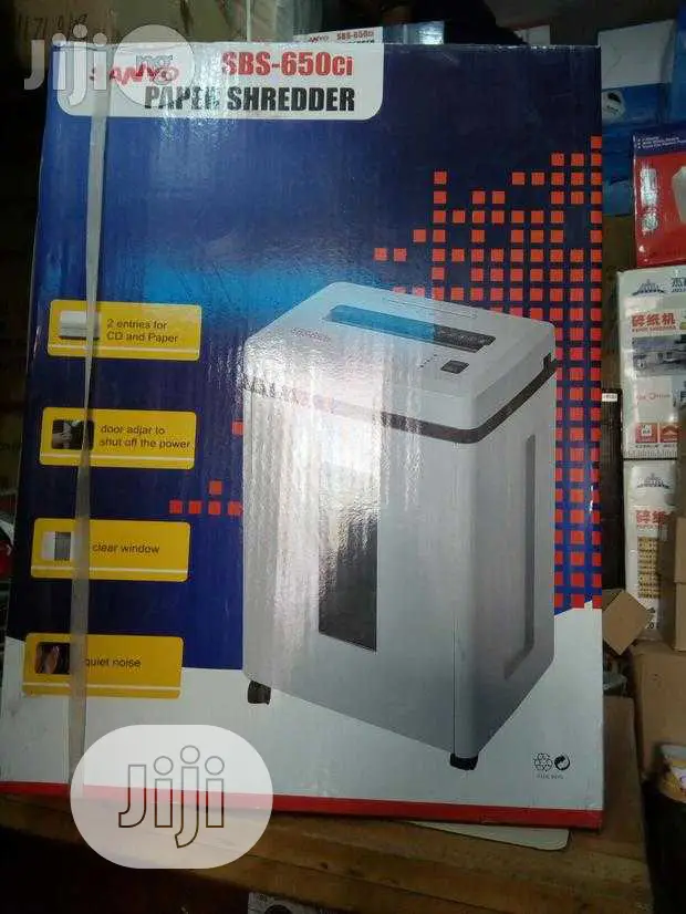 SANYO Sbs650ci Paper Shredder