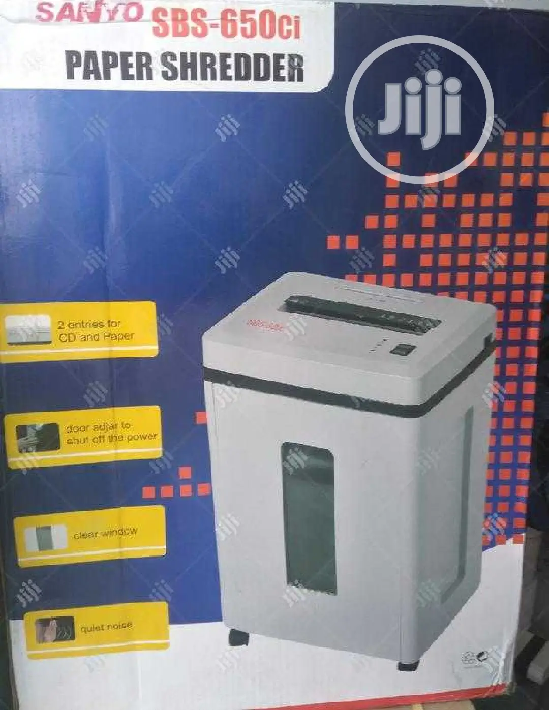 SANYO Sbs650ci Paper Shredder