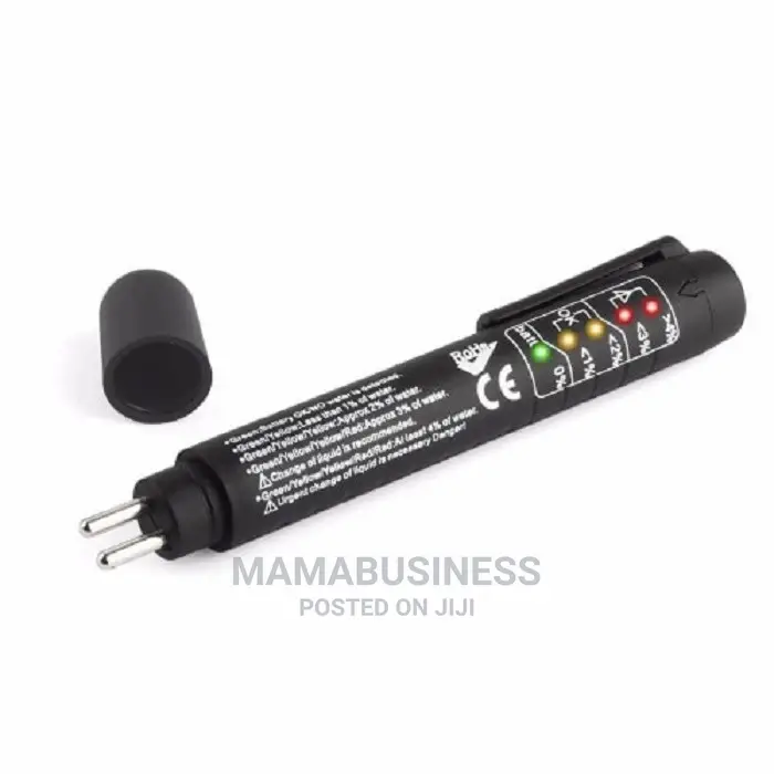 5 LED Indicator OBD2 Auto Brake Fluid Tester Pen