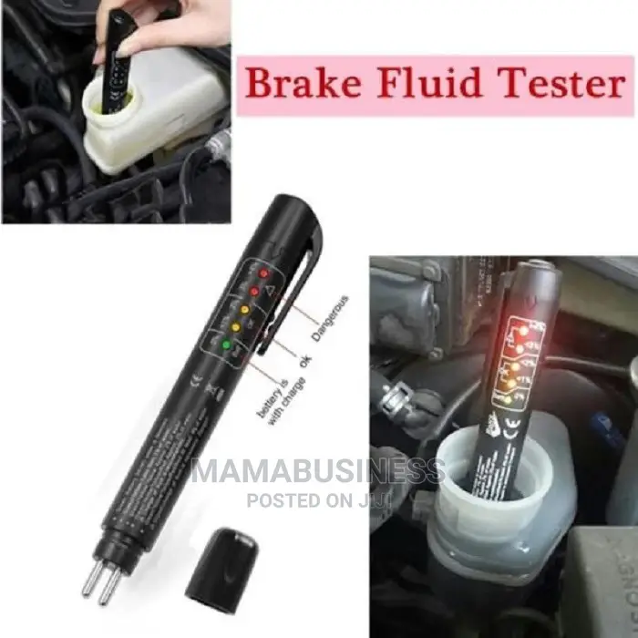 5 LED Indicator OBD2 Auto Brake Fluid Tester Pen