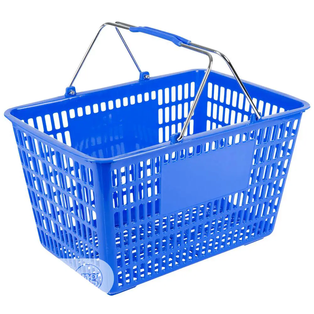 Wholesales Imported Plastic Grocery Shopping Basket